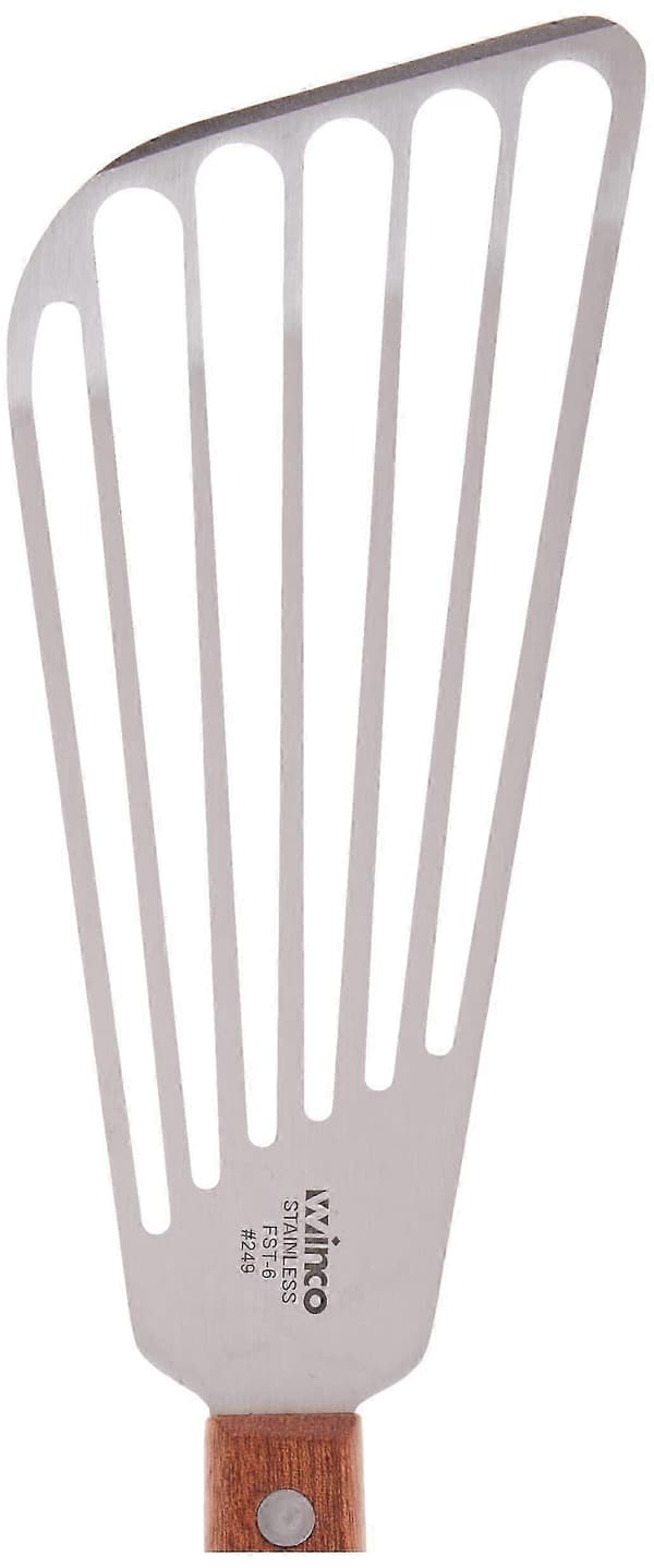 Fiskespade, trehåndtak, 6-3/4\" x 3-1/4\" blad