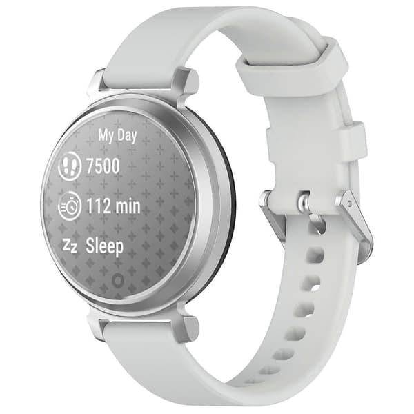 Til Garmin Lily 2 Silikone Urrem 14mm Vandtætte Bløde Erstatningsremme Multifarvet Multicolor Light Grey