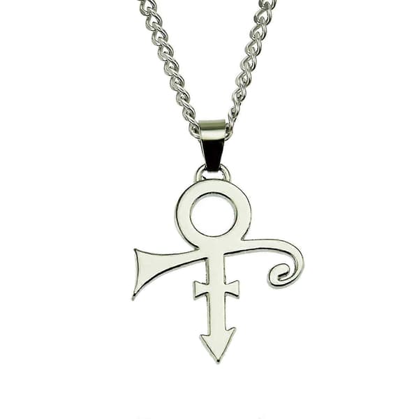 Prince Symbol Halskæde Steampunk Minimalisme Kunstner Rustfrit Stål Halskæder