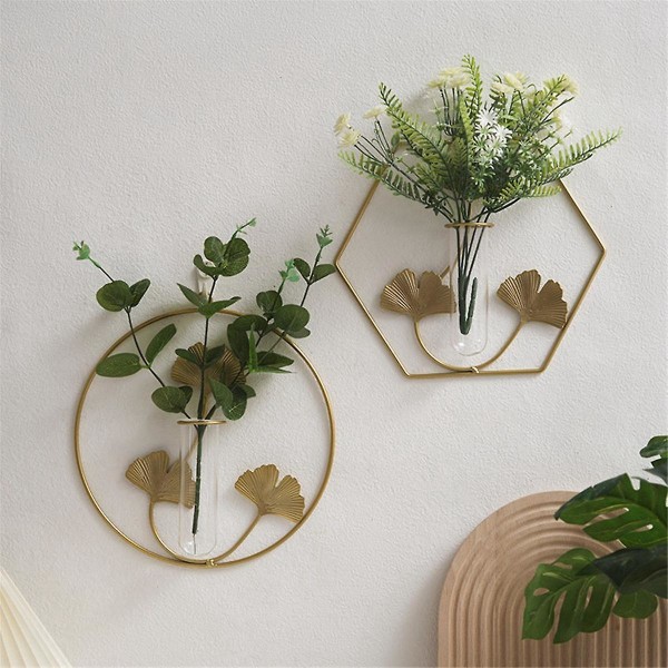 Blommor Hängande Vas Blomma Kruka Vägg Planter Kruka Blomkruka Balkong Heminredning Vas Vägg Hydroponisk Vas Vägg Hängande As Shown