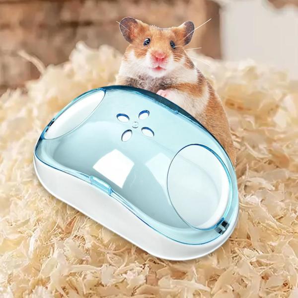 Hamster Sandbadlåda, Hamster Toalåda, Multifunktionell Badhus Stor Hamster, Hamster Badkar Låda, Hamster Sandbad Behållare, Lätt Att Använda