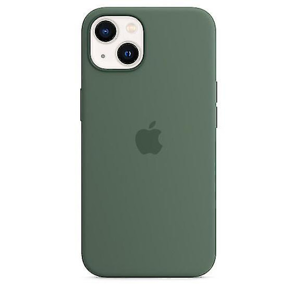 Silikonfodral för iPhone 13 Eucalyptus
