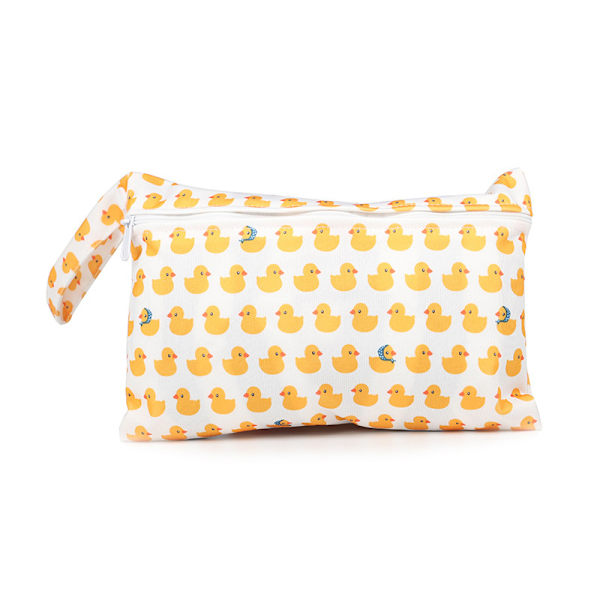 Baby Toiletry Bags Mommy Diaper Organizer Waterproof Reusable Wet Dry Bags TD1107-14