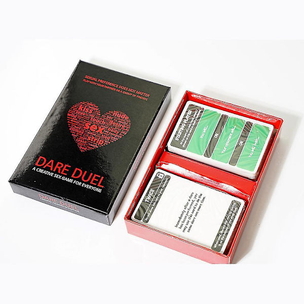 Dare Duel - Luova seksipeli kaikille Korttipeli Juhlapeli