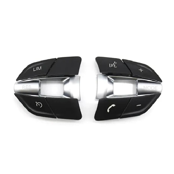 Auton ohjauspyörän painikkeen nuppi F10 F11 F30 F31 F34 F01 F02 F07 F06 F12 F25 F26 F15 F16 M2 M3 (A) BlackSilver
