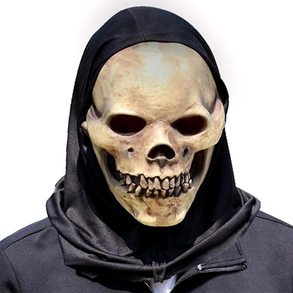 Halloween-maske Halloween Full Head Skull Mask Latex Skull Mask for Decoration Costumes Carnival Party Props