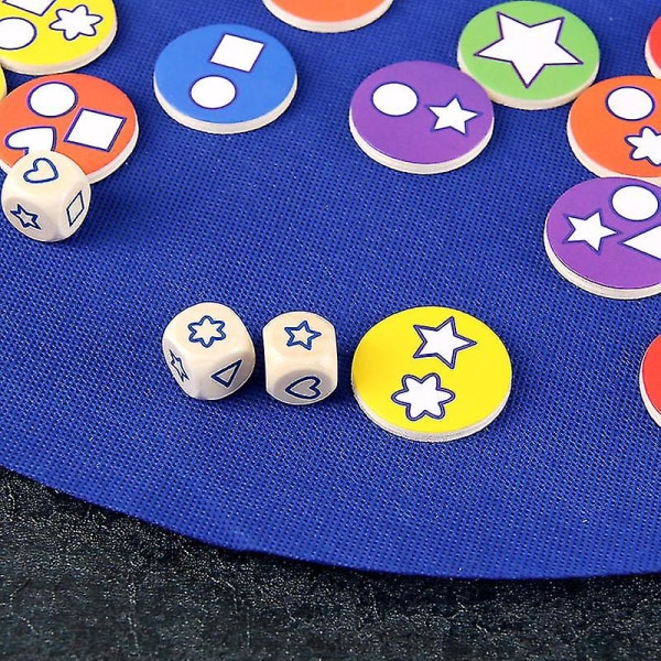 Træbørn Candy Spil Form Matchende Hukommelseslegetøj Farve Kognition Forælder-barn Interaktion Pædagogisk legetøj Gave til dreng Pige A-no box