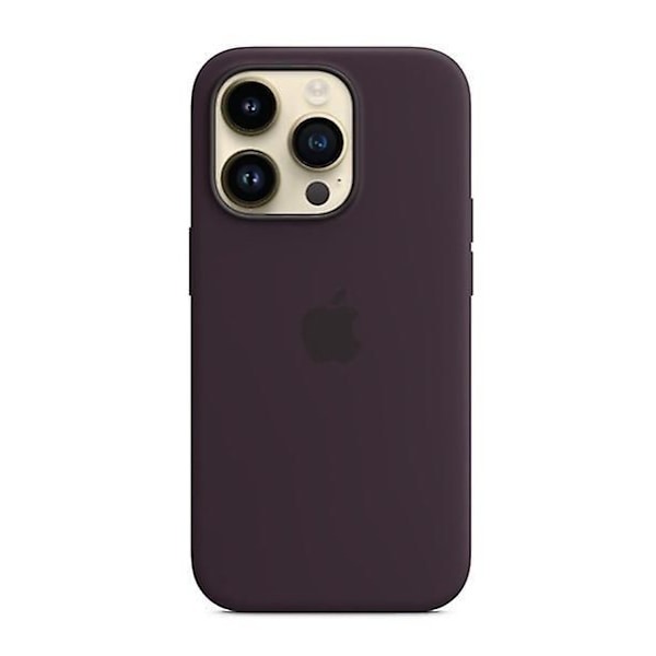 Silikonipuhelinkotelo Yhteensopiva Iphone 14pron Kanssa Elderberry