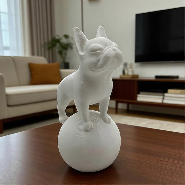 Fransk Bulldog-pynt – til hjemmet – med PLA