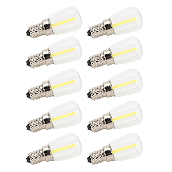 10 stk Mini Dæmpbare E14 LED Pærer 1,5w Ac 110v Til Lysekrone Vægslampe Hjembelysning