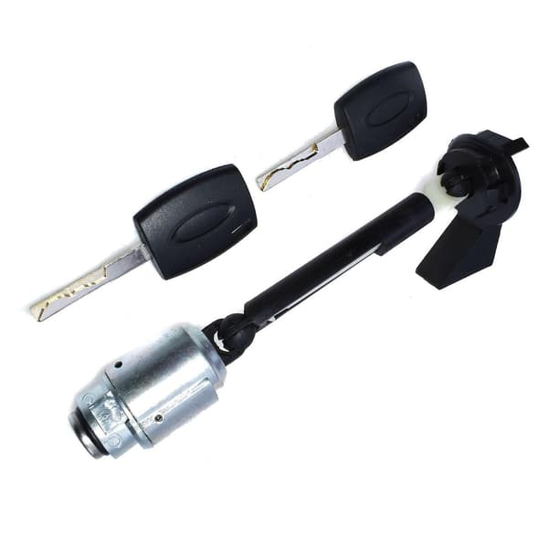 Hætteudløserlås Sæt Med 2x 4m5aa16b970ab Til Ford Focus Ii Mk2 2004-2012 Black  silver