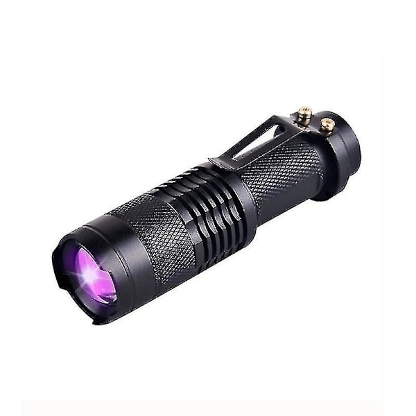 Lätt handhållen Woods lampa våglängd ultraviolett diagnostisk Uv hud svampdetekteringsanalysator + ficklampa funktion