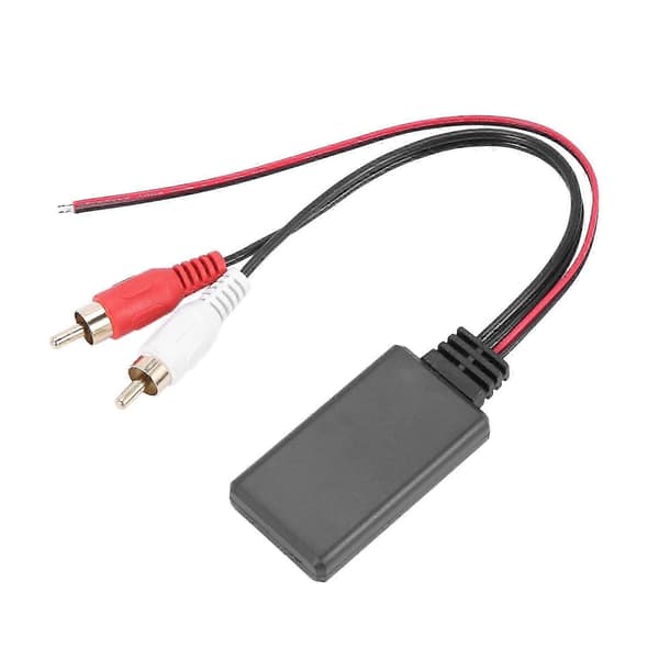 Bil Universal Trådløs Bluetooth Modul Musikadapter RCA Aux Lydkabel
