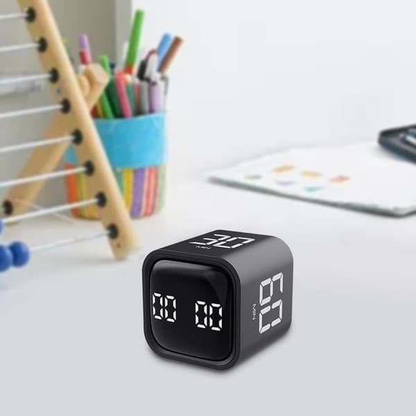 [SC]Pomodoro Timer 5/10/30/60 Min Desktop Timer Vibration Volume Adjustable Productivity Clock