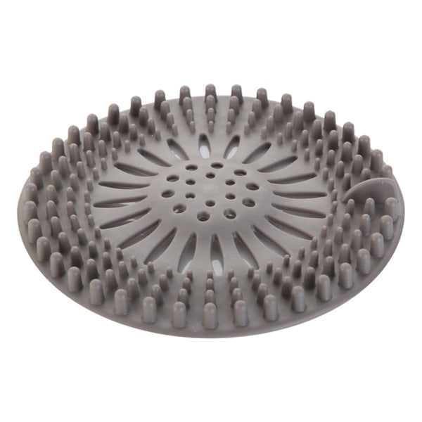 5 stk. gulvafløbsdæksel Finmasket Anti-tilstopning Køkkenvask Anti-blokerende madrester Stopmåtte Daglig brug Tianyuhe Grey