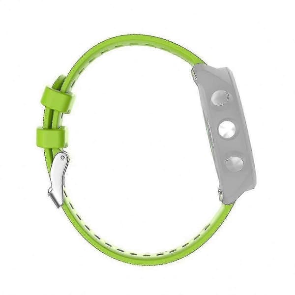 Udskiftningssilikonearmbåndsurrem kompatibel med Forerunner 245 Green