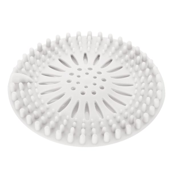5 stk. gulvafløbsdæksel Finmasket Anti-tilstopning Køkkenvask Anti-blokerende madrester Stopmåtte Daglig brug Tianyuhe White