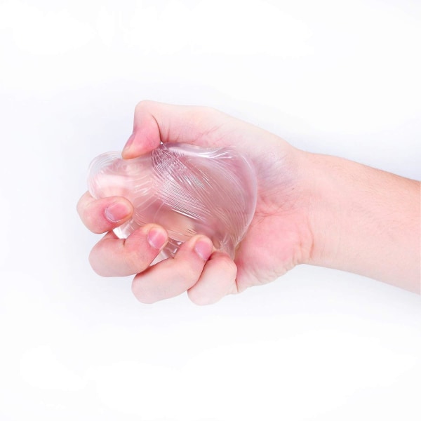 Silikon BH-innlegg, klar gel vanntette forsterkere Push Up brystinnlegg BH-puter for badedrakter og bikini