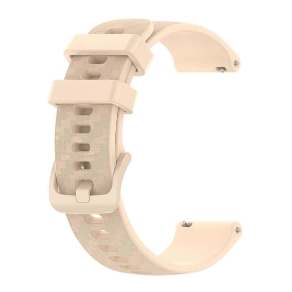 20 mm silikonebånd til Garmin Venu SQ Beige