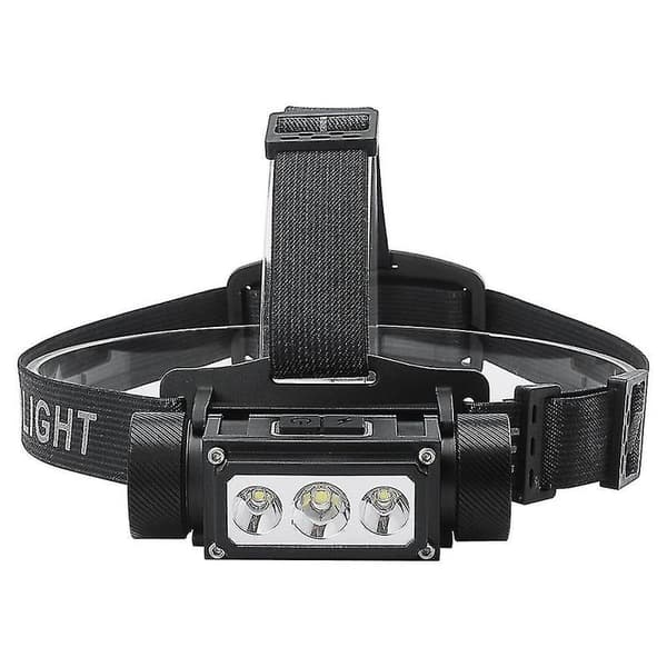 Lommelykter Hodelykter B39 Xm L2+2*xp G2 Led Hodelykt Maks. 5000lm Vanntett Kraftig Frontlykt Type C Hodelykter