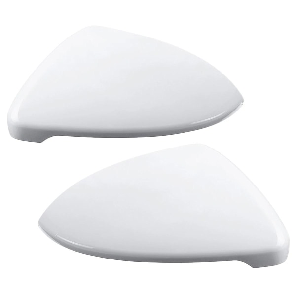 2x For - Golf 7 Mk7 - 2014 2015 2016 17 2018 Front White Rearview Side Wing Mirror Cap Cover 5g0857 White