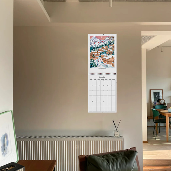 Svordoms-kalender, PRESENT till Kvinnor 2025, Hem- och Kontorskalender, Adventskalender, Månadsplanerare med Roliga Ordspråk