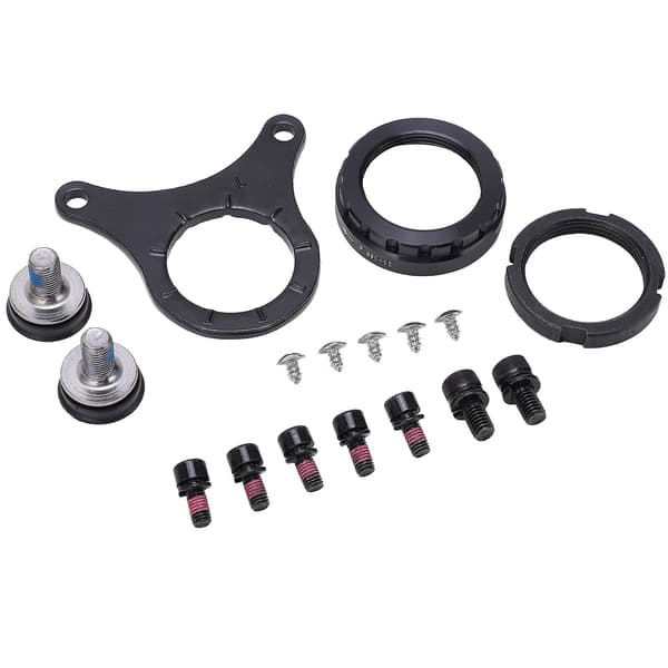 Stål installasjon skrue mutter pakning montering for Bafang Mid Motor BBS01 BBS01 BBSHD
