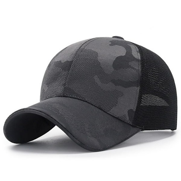 Sun Hat Neutral Camouflage Cap Breathable Sports Peaked Cap Women Man Outdoor Mesh