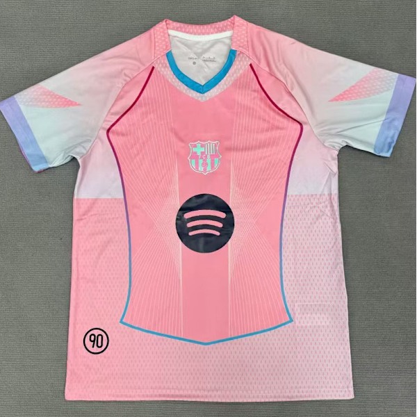2025-2026 Barcelona Pinkki Erikoisversio Jalkapallopaita XL