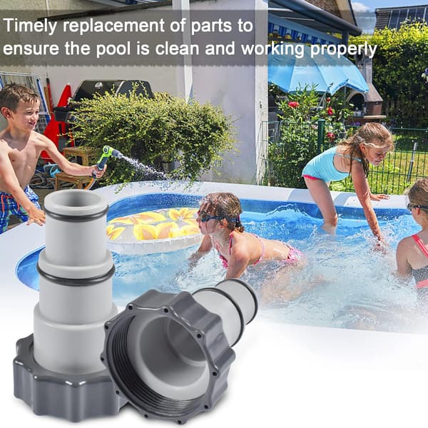 Poolslangeadapter A, 2 stk. Intex pooladapter A, erstatning