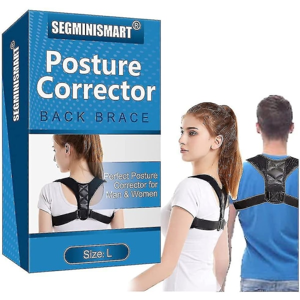 Posture Corrector Bælte, Posture Corrector til mænd og kvinder, lige ryg
