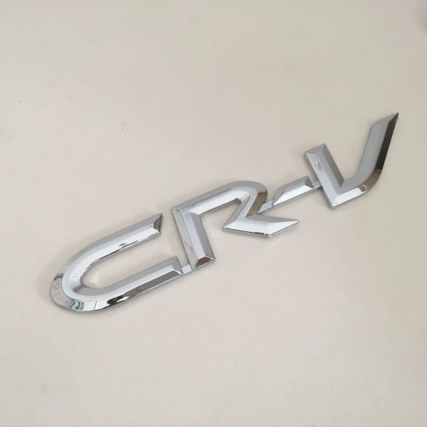 1pcs 3d Abs High Quality Crv Cr-v Car Letter Emblem Rear Tail Trunk Decals Badge Sticker Decal Styling Auto Accessories