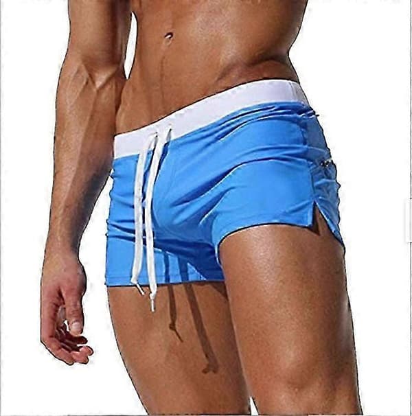 Rento miesten rantashortsit uimashortsit taskuilla Blue S