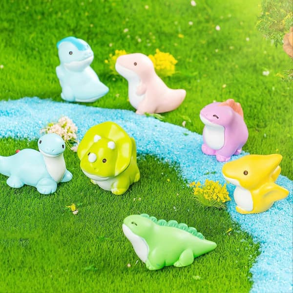 Lille dinosaur til terrarium og fehave D