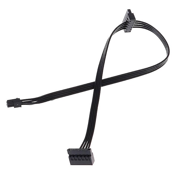 1 stk 45cm Mini 4-polet til 2 SATA SSD Strømforsyningskabel til Lenovo M410 M610 M415 Shytmv