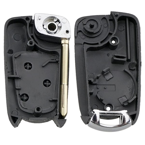 Foldbar 3-knaps fjernbetjeningsnøgle med Fo21-blad, til Ford Mondeo Fiesta Focus Ka Transit 2002 - 2012 bil model 3