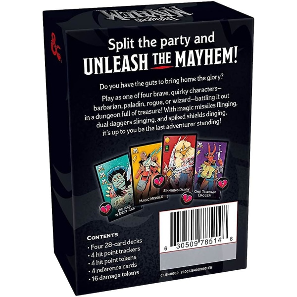 Dungeon Mayhem Dungeons & Dragons Card Game