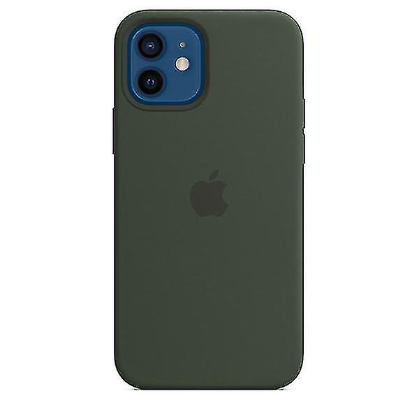 Silikonikotelo iPhone 12:lle ja 12 Pro Maxille Cyprus Green 12 Pro MAX