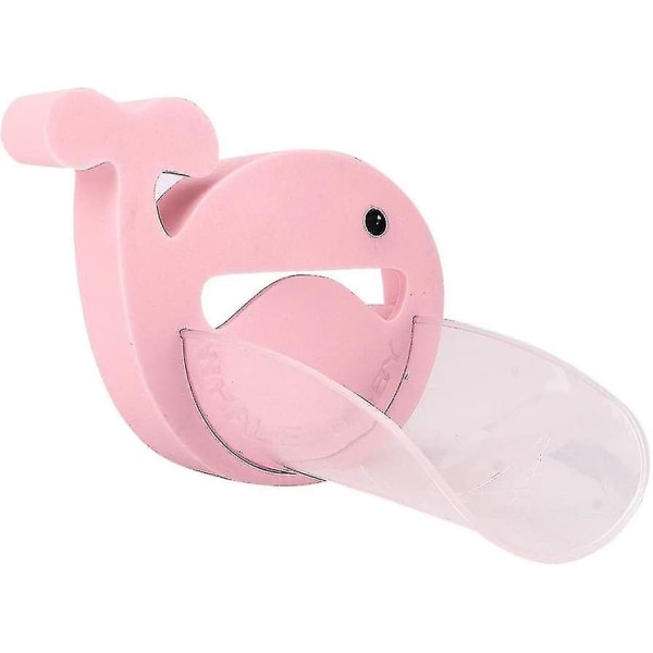 Børnehanefo rlænger Børnehaneadapter Hanefo rlængere Søde Tegnefilmfo rlængere Vanddyse Til Børn Baby Vask Af Hænder (pink) Hy