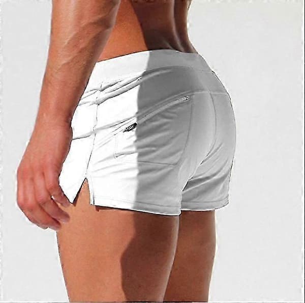 Rento miesten rantashortsit uimashortsit taskuilla Red L