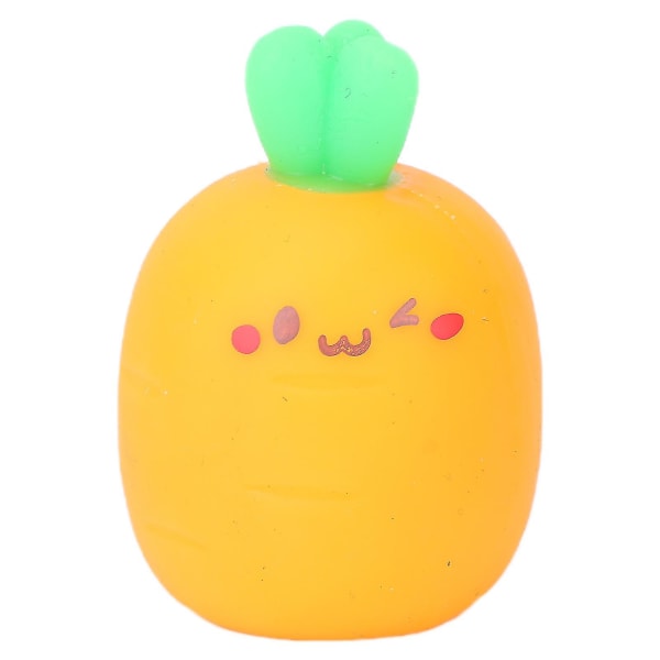 Orange Carrot Squishy Toys Anti Stress Relief Dekompresjon Klemme Squishy Toys