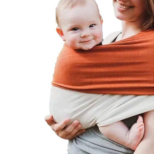 Mama\"s Bonding Filt, Bärsjalar, Ringsjal, Andningsbar Ergonomisk Bärsele För Bebisar 2 Till 36 Månader Coffee