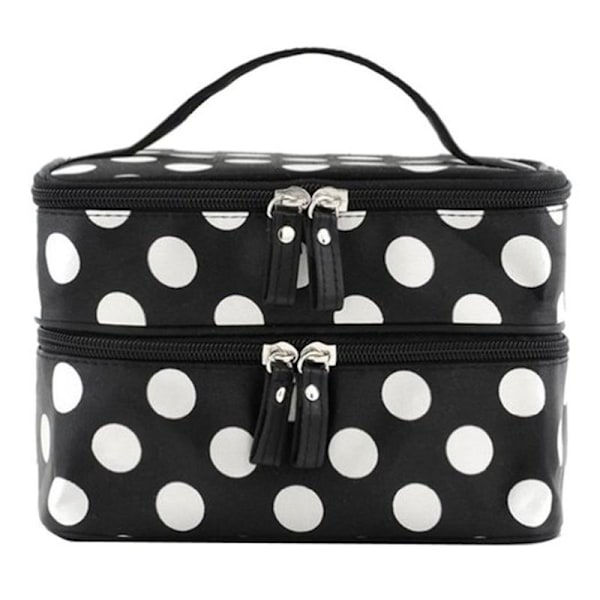 AVERY Dots Double toiletry bag