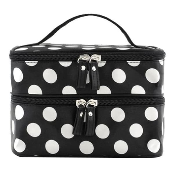 AVERY Dots Tuplakosmetiikkalaukku