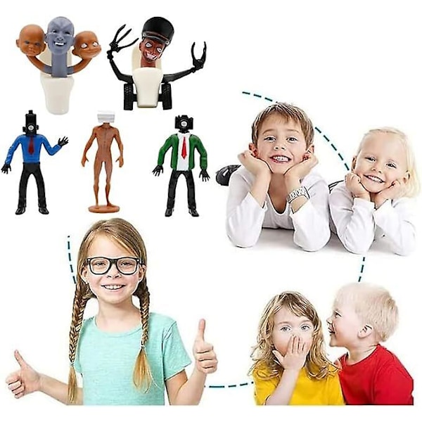 Skibidi Toalettmodell, Kameraman Skibidi Toalettleksak set 3