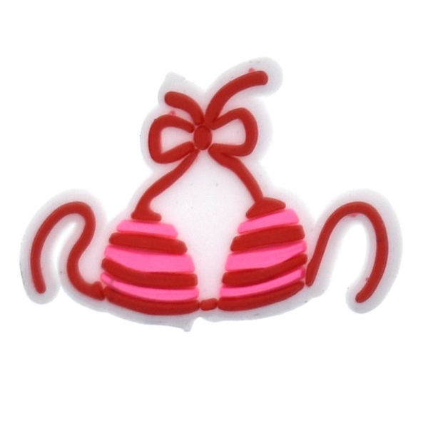37 kpl / sarja Pink Series Kengän Koriste Charms, Muoti Kengän Charms DIY Tukkeutunut Sandaalit Rannekorut Koriste Kengät Tarvikkeet Juhla Suosikit