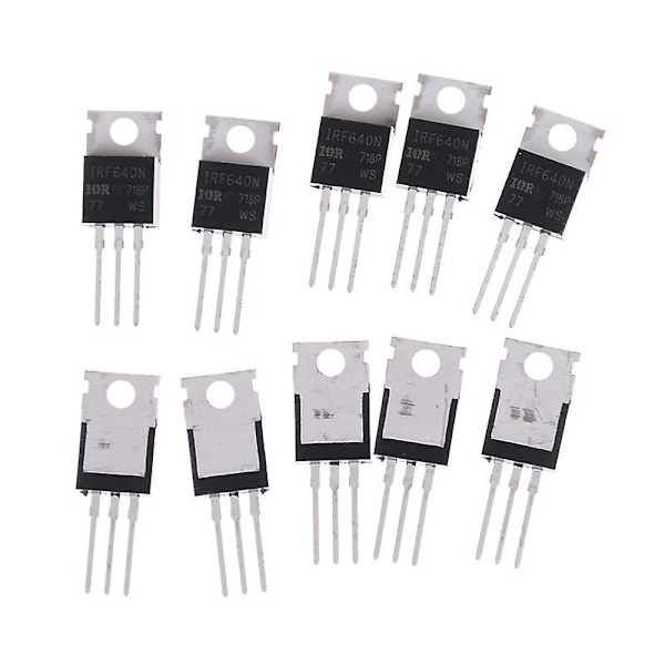 10 stk Nye Irf640 Irf640n Strøm MOSFET 18a 200v To-220 Shytmv