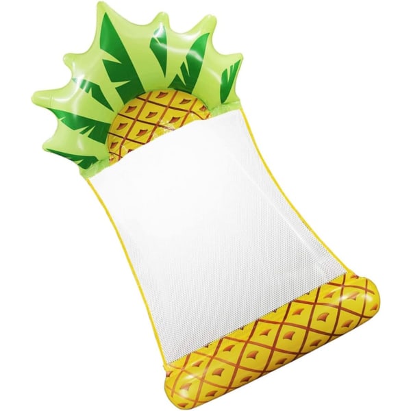 1Pcs Pineapple Water Floating Bed Inflatable Float Inflatable Lounger Inflatable Surfboard Recliner Chairs for Pool Floats for Swimming Pool Floats