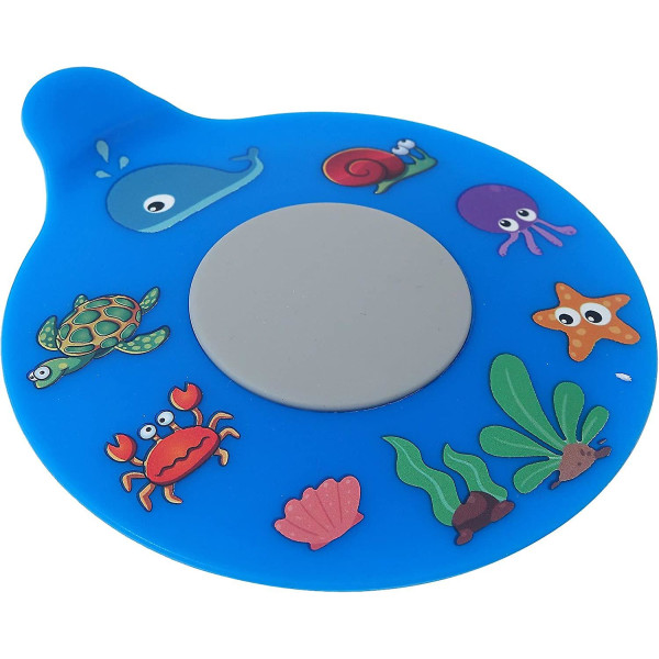 Badekar afløbsprop, silikone karprop prop (blå skildpadde)