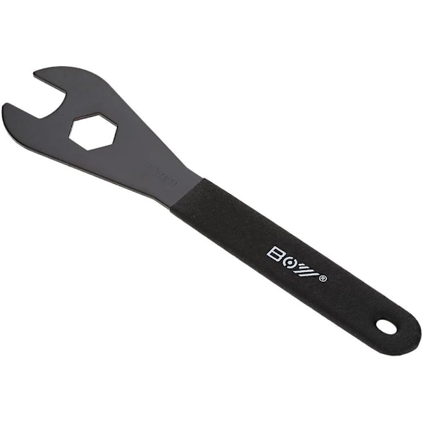 Cone Spanner 15/16/17/18mm Cone Wrench Tool Single Open Ended,Multi Function Carbon Steel Cone Wrench Spanner BikeRepair Tool(17mm)